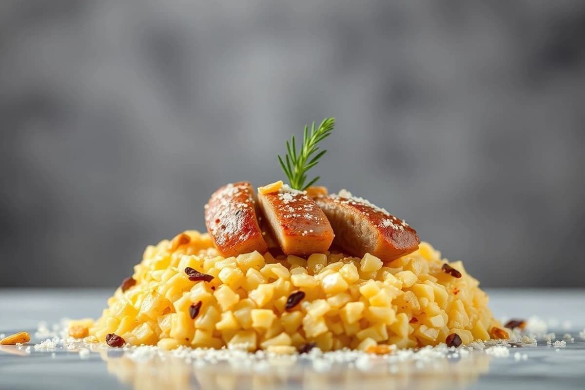 Cerdo Massaman con Arroz de Coco y Semillas de Sésamo