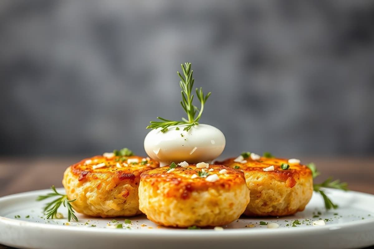Croquetas de Pollo al Horno con Ajo y Perejil Fresco