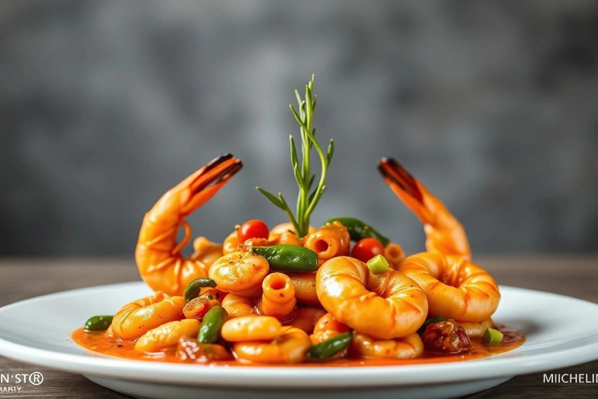 Gambas al Ajillo con Ajo Criollo y Pimentón de la Vera