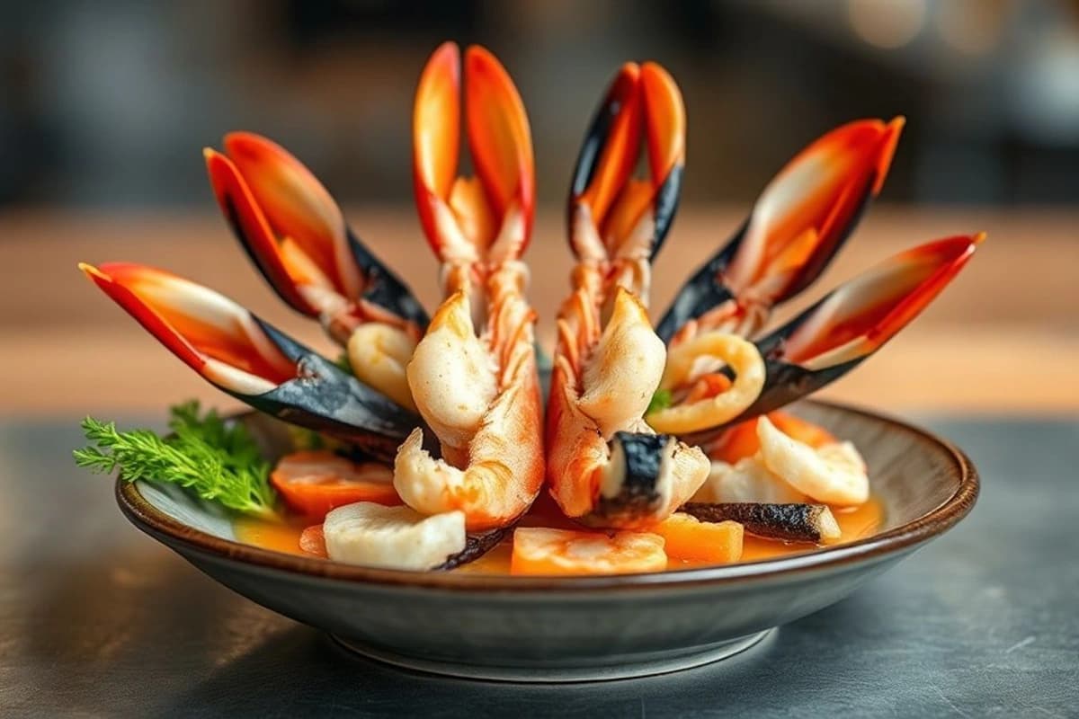 Jeyuk Bokkeum de Mariscos: Un Fuego de Sabor Coreano