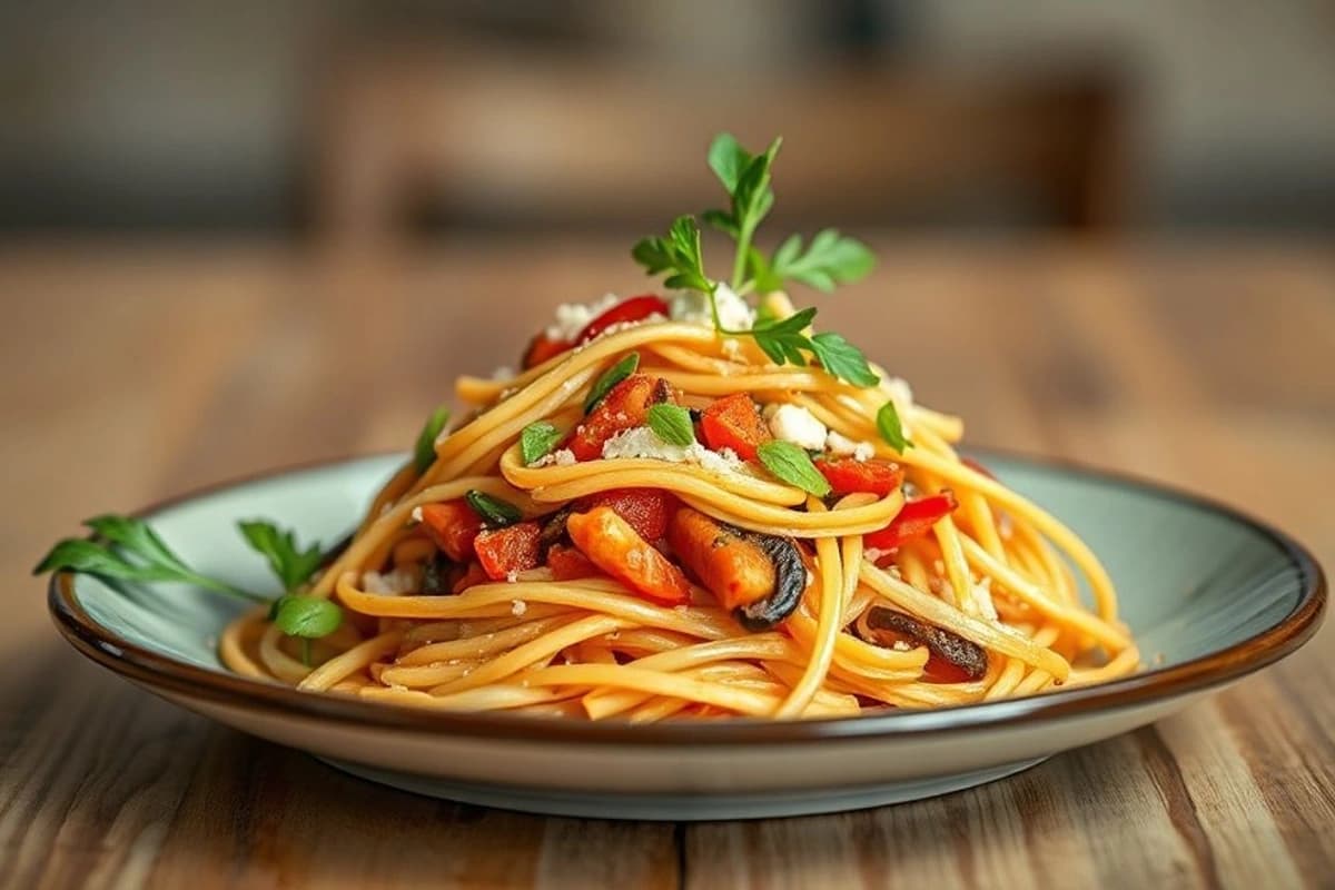 Menemen Turco con Sabor a Hierbas de Estambul