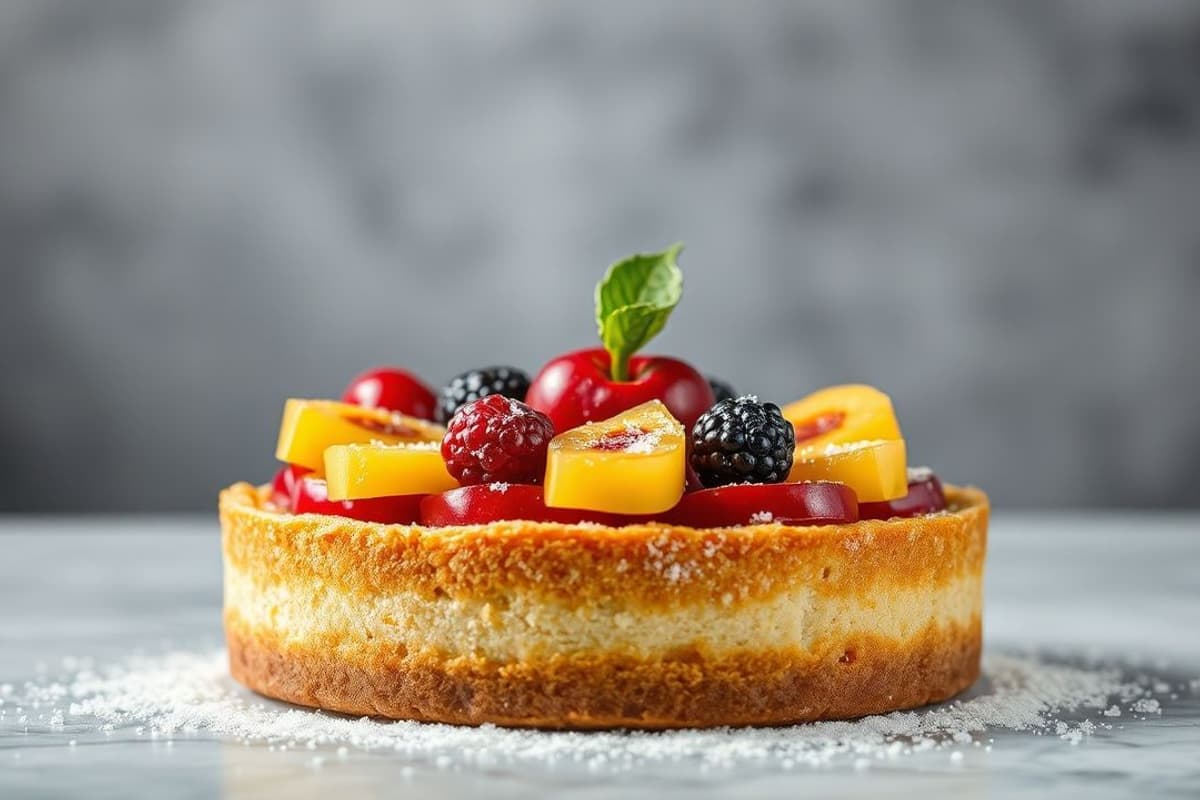 Torta de Aceite de Oliva con Frutas Secas y Canela