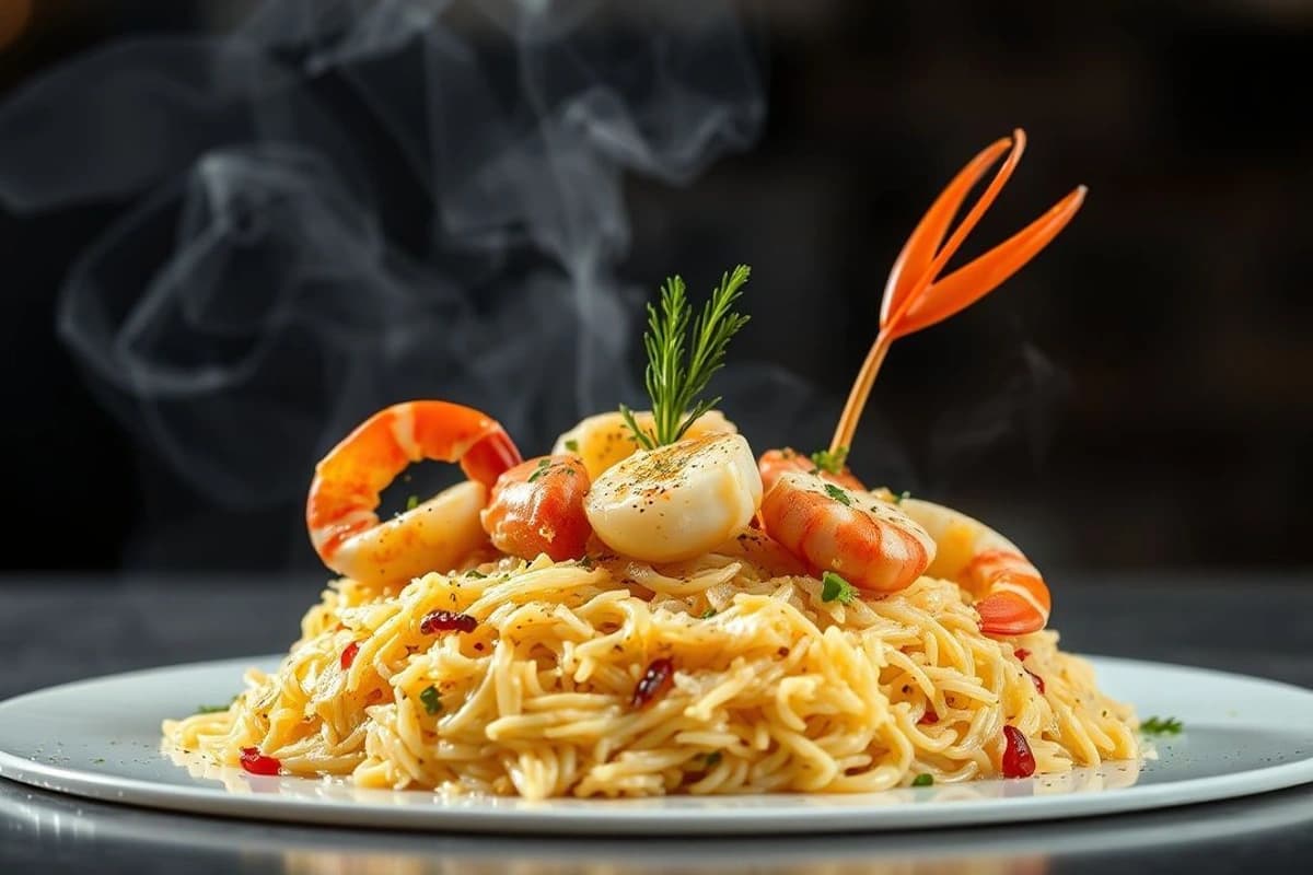 Arroz con Mariscos a la Parrilla: Un Plato de Fuego y Sabor