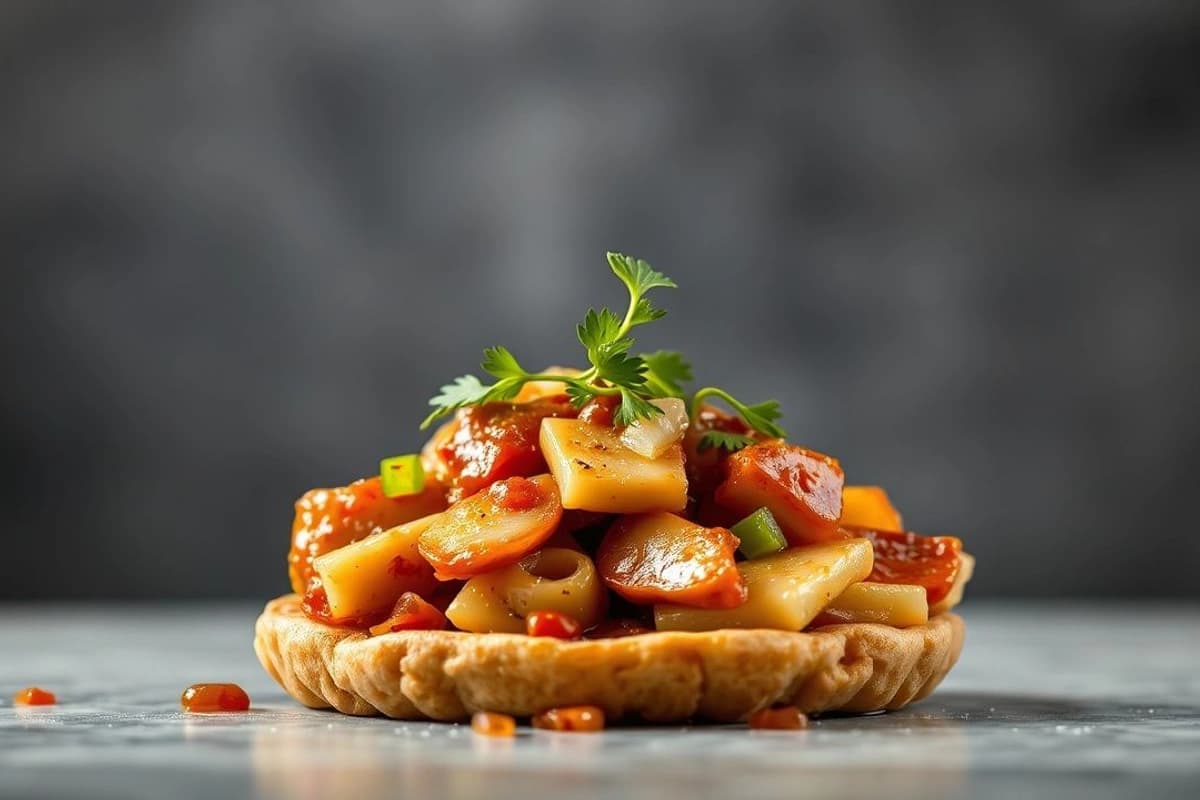 Cerdo Vietnamita con Salsa de Soja y Cebolla Caramelizada