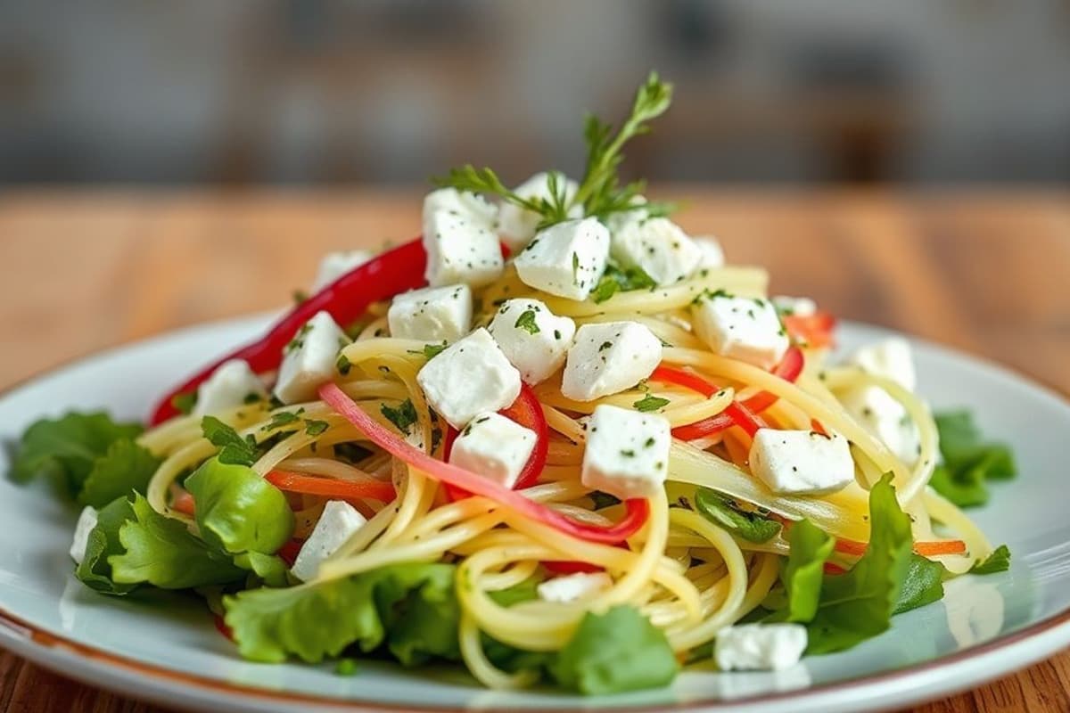 Esfuerzo de invierno: Ensalada de espinacas frescas con zanahorias asadas y queso feta
