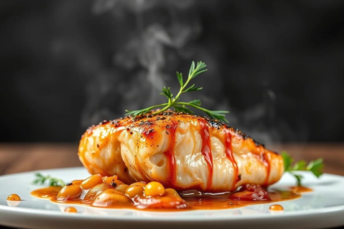 Salmón a la Parrilla Griega con Salsa Teriyaki de Soja y Miel