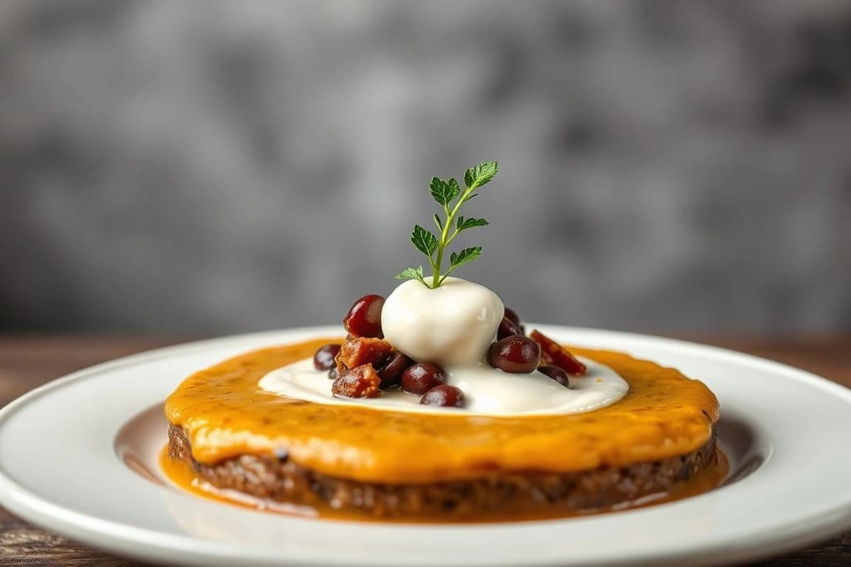 Sopes de Frijoles Negros con Chorizo Casero y Crema de Leche