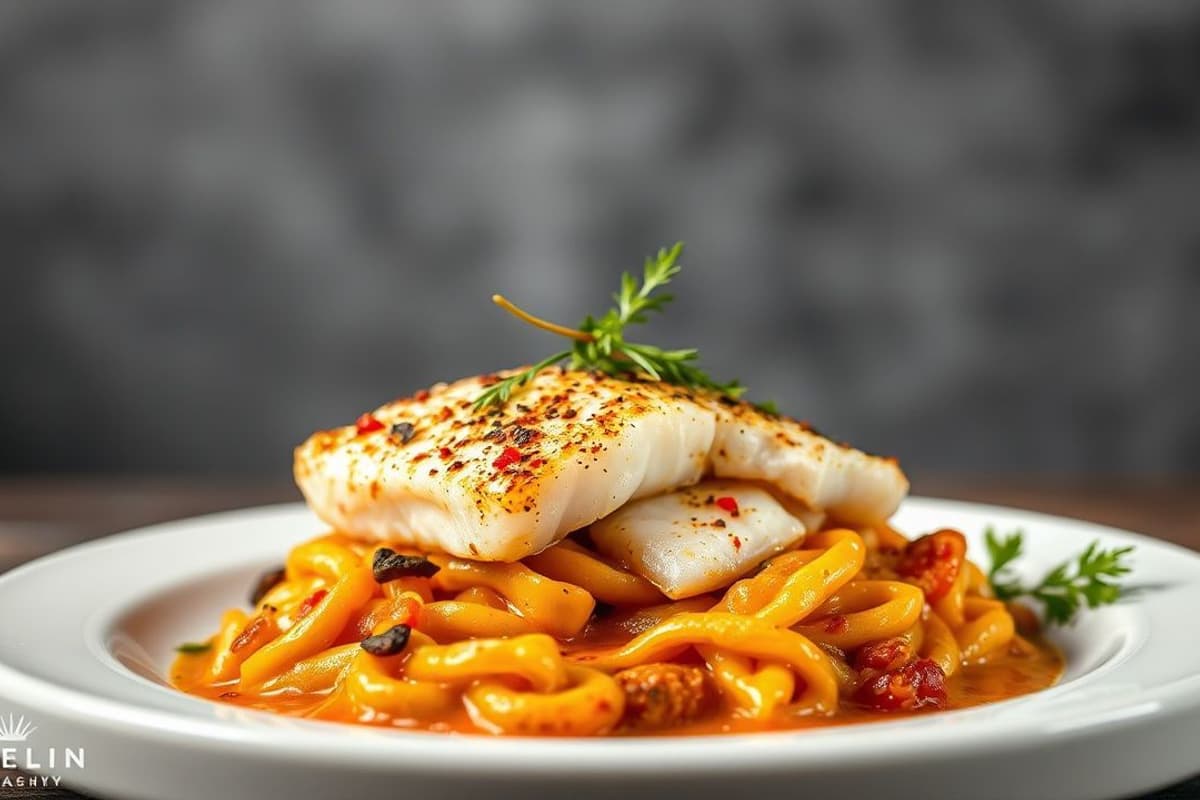 Tikka de Pescado Blanco a la Barbacoa con Especias de la India