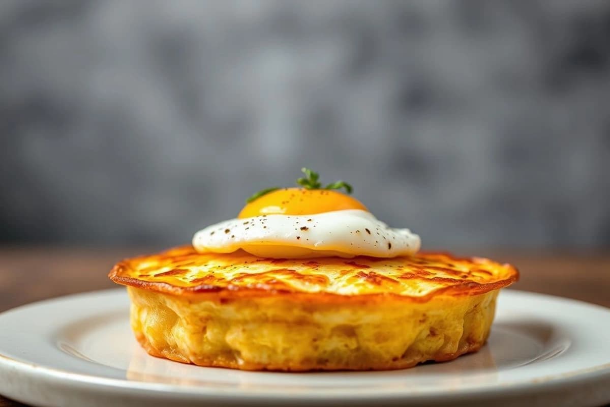 Tortilla de Patatasolvilonada con Chorizo Picante y Huevo Rallado