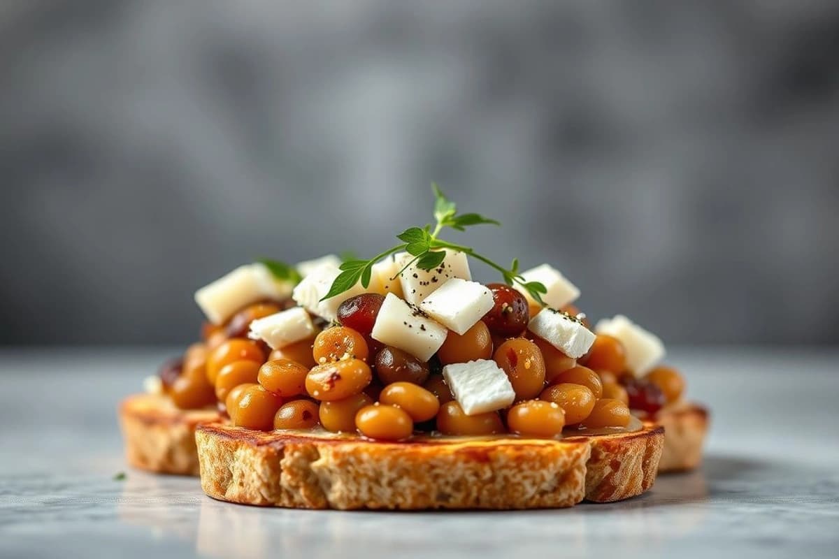 Tostadas de Frijoles con Epazote y Queso Fresco: Un Sabor Auténtico